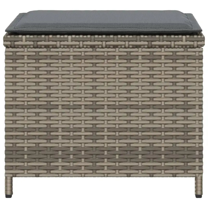 Poly rattan tuinkrukken voor een comfortabele zitervaring - Tuinpoefs