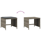 Poly rattan tuinkrukken voor een comfortabele zitervaring - Tuinpoefs