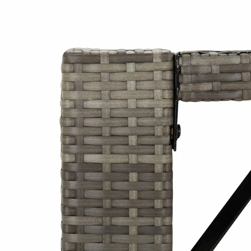 Poly Rattan tuinset met gehard glas en eenvoudig schoon design - Tuinsets