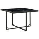 Poly rattan tuinset met levering bevat voor al fresco dineren - Tuinsets