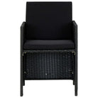 Poly rattan tuinset met levering bevat voor al fresco dineren - Tuinsets