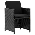 Poly rattan tuinset met levering bevat voor al fresco dineren - Tuinsets
