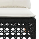 Poly Rattan Tuinset met Natuurlijke Olieafwerking voor Comfortabele Zitervaring - Tuinsets