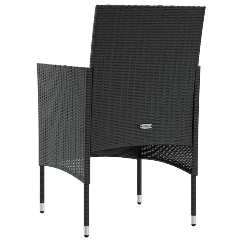 Poly rattan tuinset met ruime zittingsdiepte en breedte voor ontspanning - Tuinsets