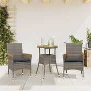 Poly rattan tuinset voor comfortabele zitervaring met wasbare hoes - Tuinsets