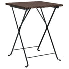 Poly Rattan Tuinset voor Diner en Ontspanning in de Tuin of Op Balkon - Tuinsets