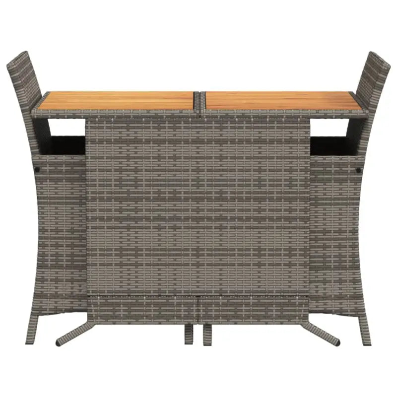 Poly Rattan Tuinset voor een comfortabele zitervaring met wasbare hoes - Tuinsets
