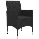 Poly Rattan Tuinset voor Kleine Buitenruimtes - Tuinsets