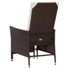 Poly Rattan Tuinset voor Relaxen op je Terras of in de Tuin - Tuinsets