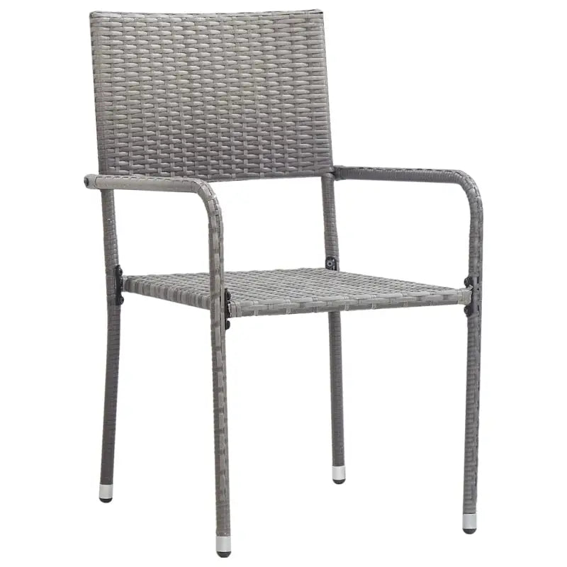 Poly Rattan Tuinstoelen voor Dineren en Ontspannen - Tuinstoelen