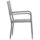 Poly Rattan Tuinstoelen voor Dineren en Ontspannen - Tuinstoelen