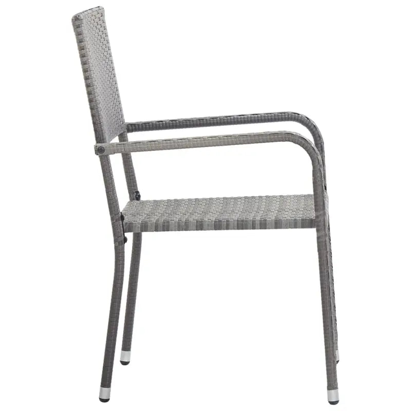 Poly Rattan Tuinstoelen voor Dineren en Ontspannen - Tuinstoelen