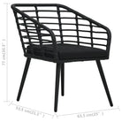 Poly rattan tuinstoelen voor rustieke charme en veelzijdigheid - Tuinstoelen