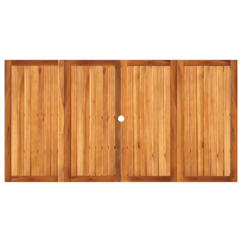 Poly Rattan tuintafel eenvoudig schoon voor gezellige tuin en terras momenten - Tuintafels