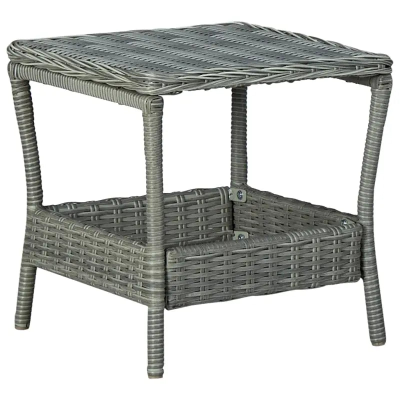 Poly rattan tuintafel met modern en stijlvol ontwerp - Tuintafels