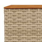 Poly Rattan tuintafel voor eenvoudig schoon en gezellige zithoeken - Tuintafels