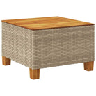 Poly Rattan tuintafel voor eenvoudig schoon en gezellige zithoeken - Tuintafels