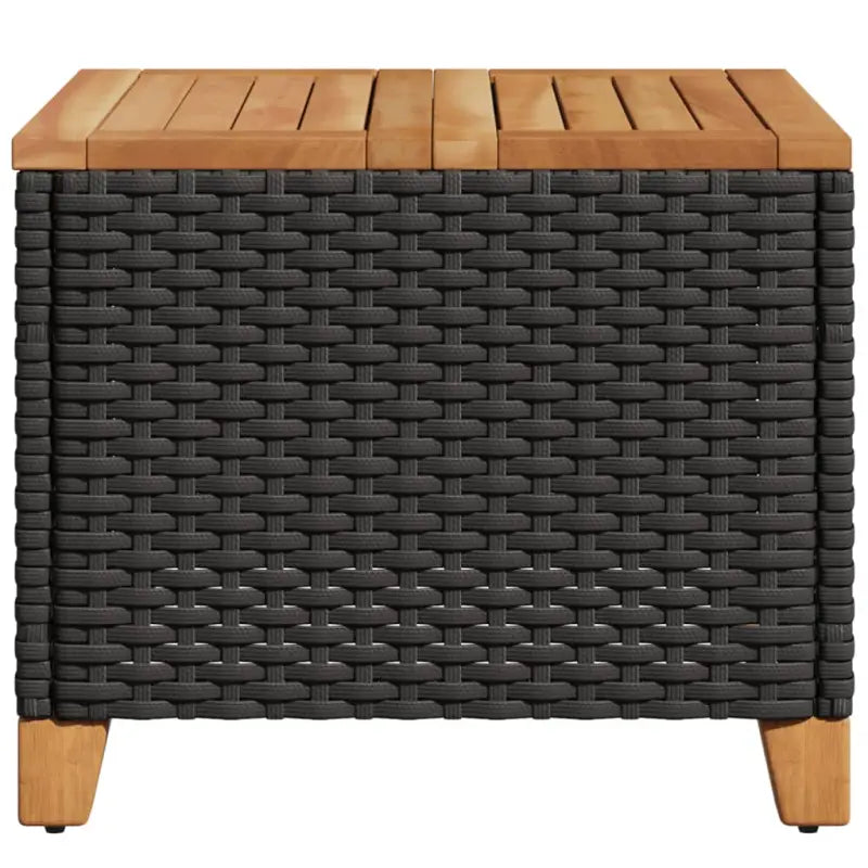 Poly rattan tuintafel voor eenvoudig schoonmaken en gezellige tuinmomenten - Tuintafels