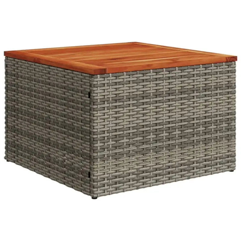 Poly rattan tuintafel voor gezellig samenzijn en eenvoudig schoonmaken - Tuintafels