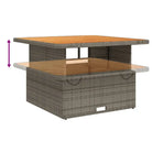 Poly rattan tuintafels eenvoudig schoon voor gezellige tuinmomenten - Tuintafels
