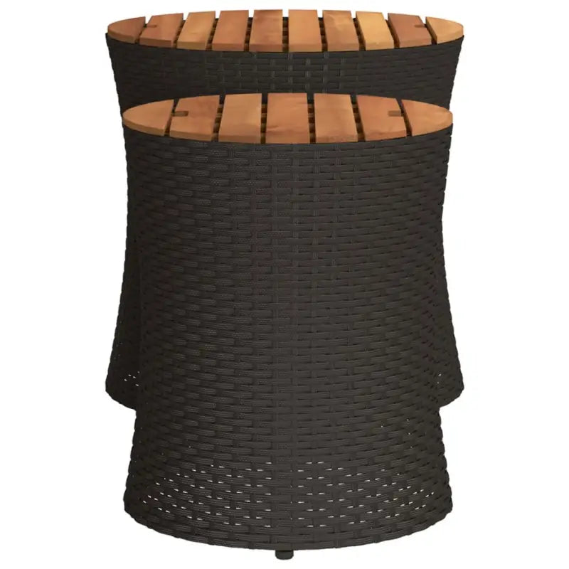 Poly Rattan Tuintafels Gemakkelijk Schoon voor Gezellig Buitenplezier - Tuintafels
