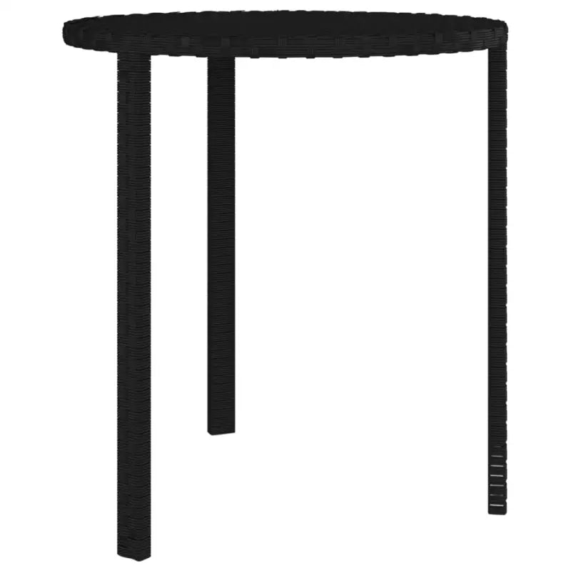 Poly rattan tuintafels voor terras met ronde en vierkante opties - Tuintafels