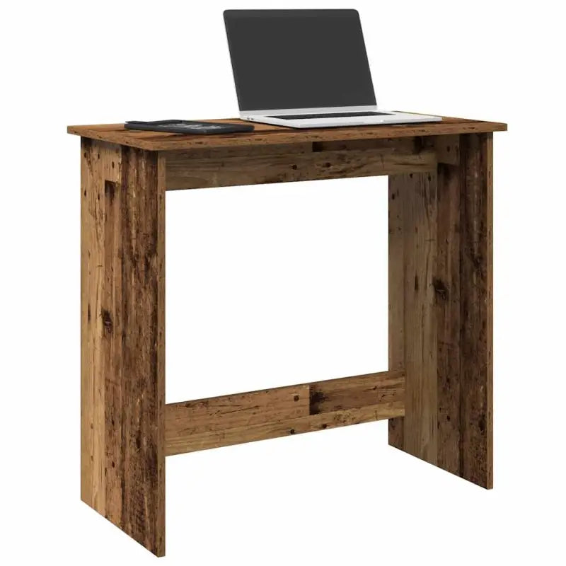 Praktisch en decoratief bureau van bewerkt hout voor je woonruimte - Oud hout - Bureaus