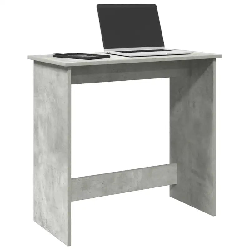 Praktisch en decoratief bureau van bewerkt hout voor je woonruimte - Betongrijs - Bureaus