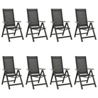 Praktische en trendy tuinset met aluminium frame voor binnen en buiten - Tuinsets