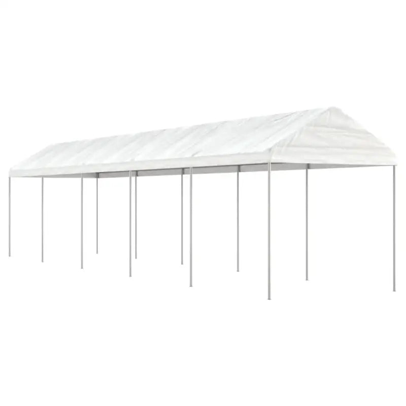 Prieel met Dak voor Buitenruimte in Polyethheen - 11.15 x 2.28 x 2.69 m / 1 - Partytenten & prieëlen