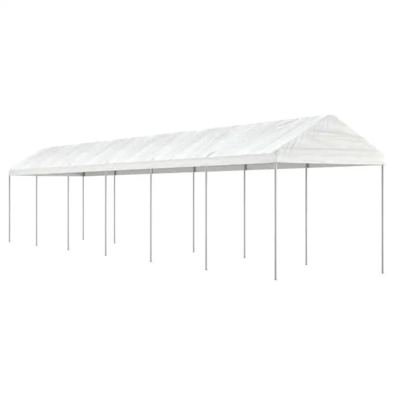 Prieel met Dak voor Buitenruimte in Polyethheen - 13.38 x 2.28 x 2.69 m / 1 - Partytenten & prieëlen