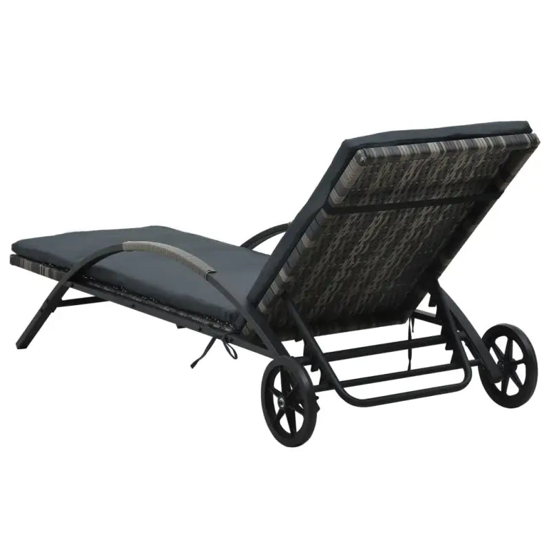 Rattan Ligbed voor Tuin en Terras - Ligstoelen