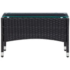 Rattan tuinset met elegante ontwerp en comfortabele breedte zitting - Tuinsets