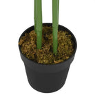 Realistische kunstbamboe plant in kunststof pot voor woonkamer en kantoor - Kunstplanten