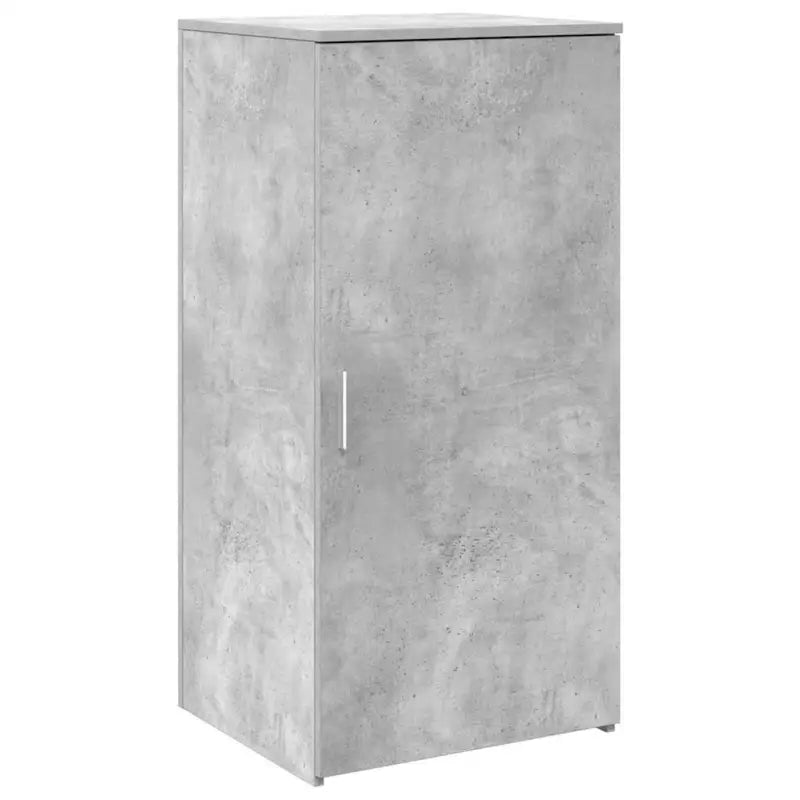 Receptiebalie in bewerkt hout met ingebouwde balie voor verschillende omgevingen - Betongrijs / 200 x 50 x 103.5 cm