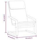 Relaxfauteuil met massief berkenhout voor ultiem comfort - Fauteuils & Relaxfauteuils