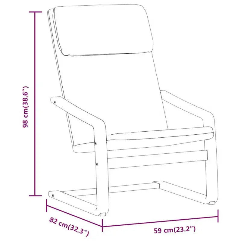 Relaxfauteuil met massief berkenhout voor ultiem comfort - Fauteuils & Relaxfauteuils