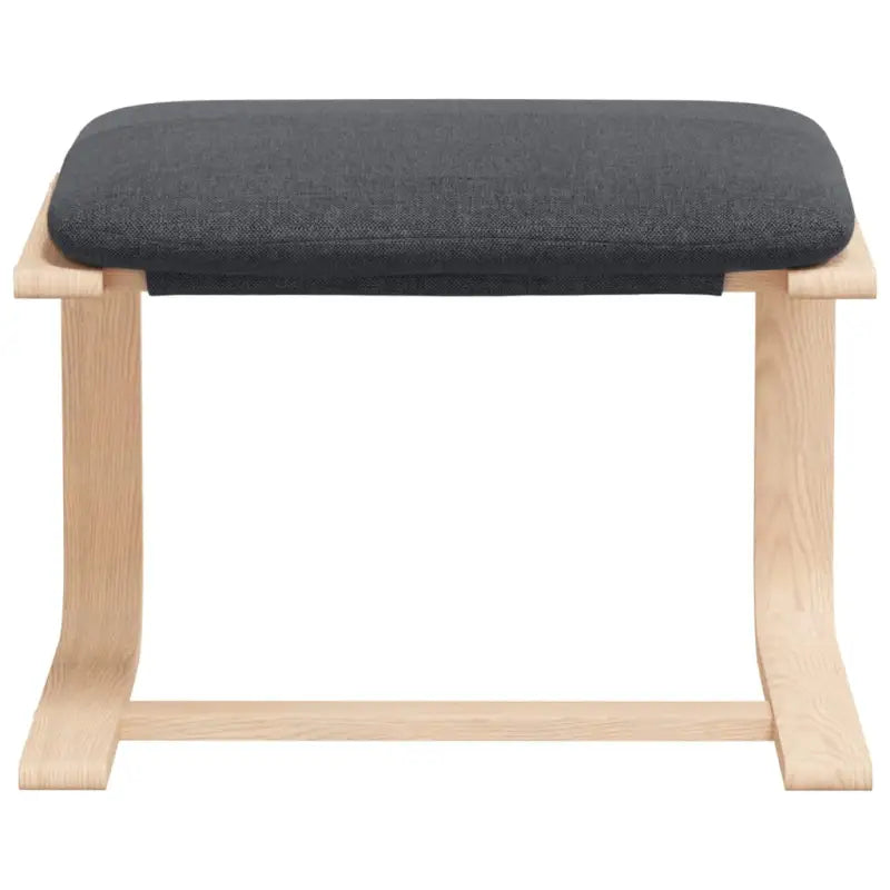 Relaxfauteuil met voetenbank met massief berkenhout en ruime breedte - Fauteuils & Relaxfauteuils