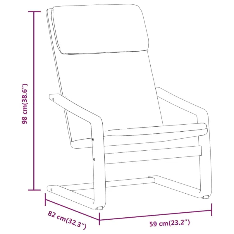 Relaxfauteuil met voetenbank met massief berkenhout en ruime breedte - Fauteuils & Relaxfauteuils