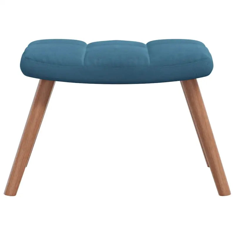 Relaxstoel met voetenbank met blokpatroon voor stijlvol comfort - Fauteuils & Relaxfauteuils