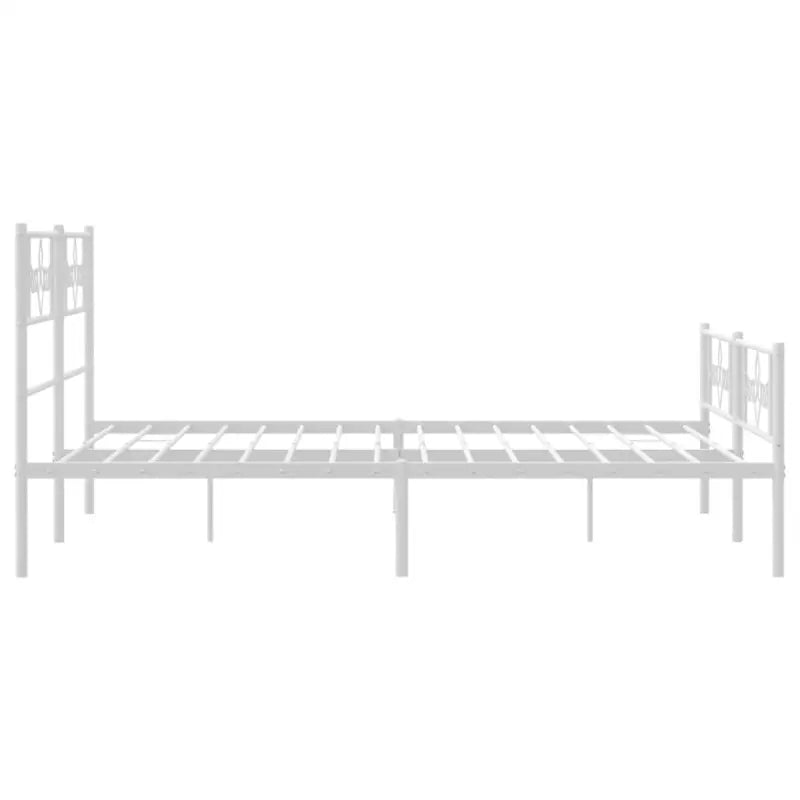 Robuust metalen bedframe met extra opbergruimte en tijdloos design - Bedden & bedframes