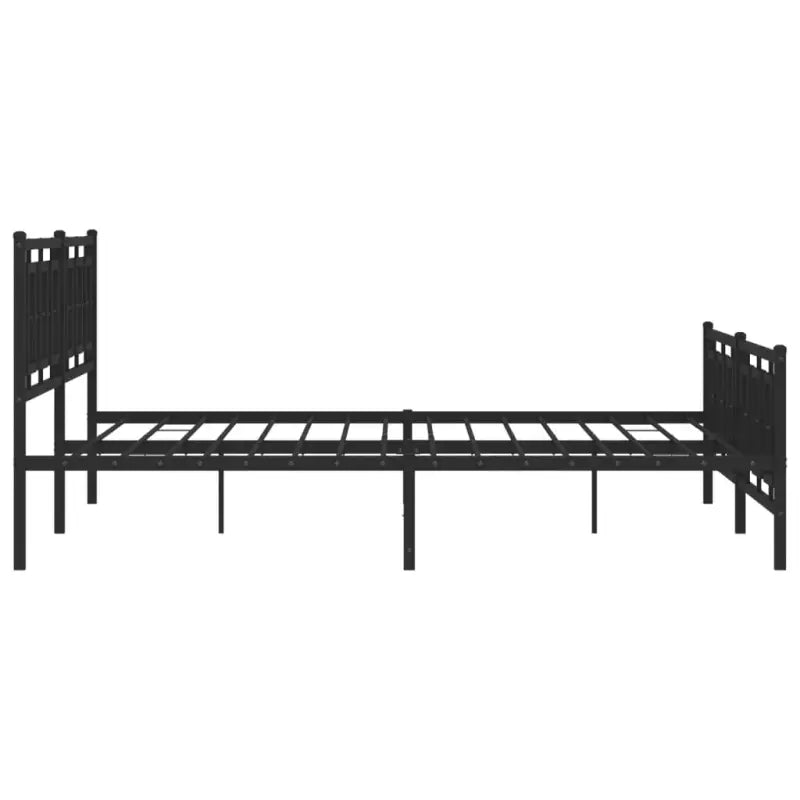 Robuust metalen bedframe met extra opbergruimte en tijdloos design - Bedden & bedframes