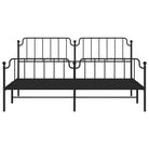 Robuust metalen bedframe met tijdloos design en extra opbergruimte - Bedden & bedframes