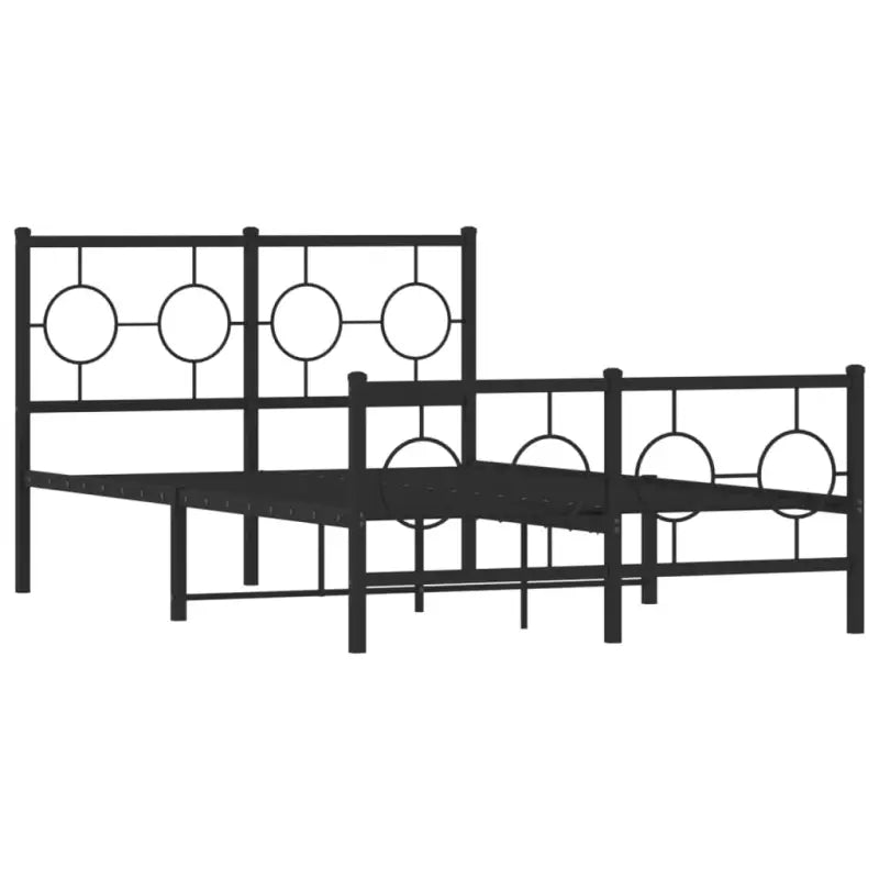 Robuust metalen bedframe met tijdloos design en extra opbergruimte - Bedden & bedframes