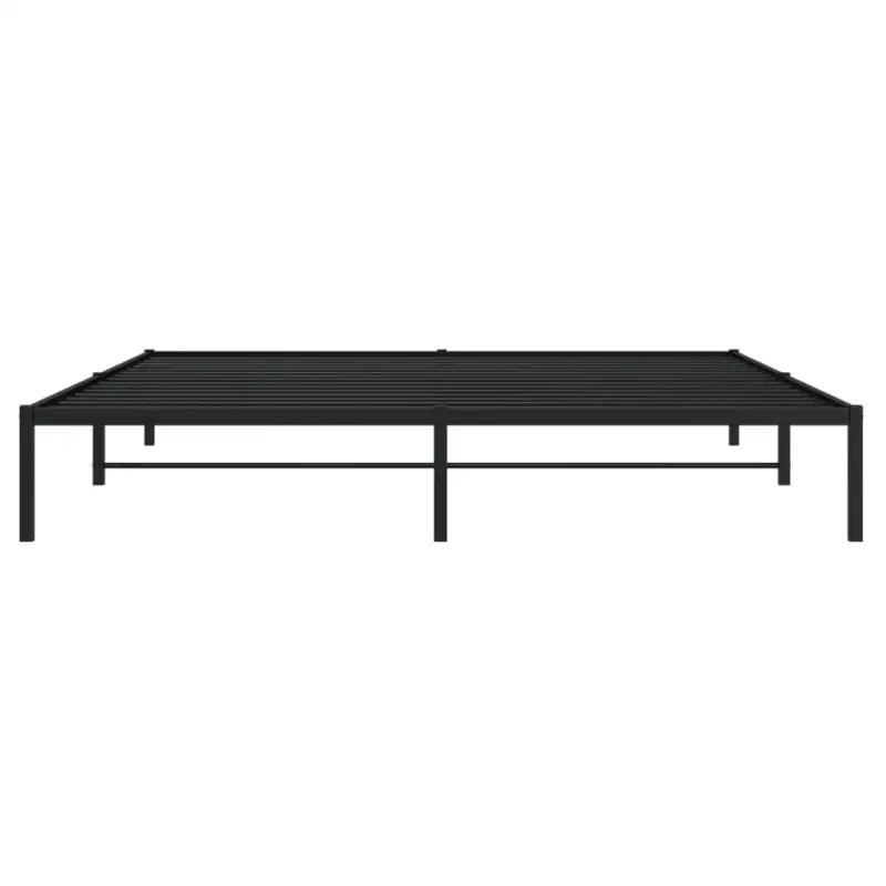 Robuust metalen bedframe met vierkante buizen en extra opbergruimte - Bedden & bedframes