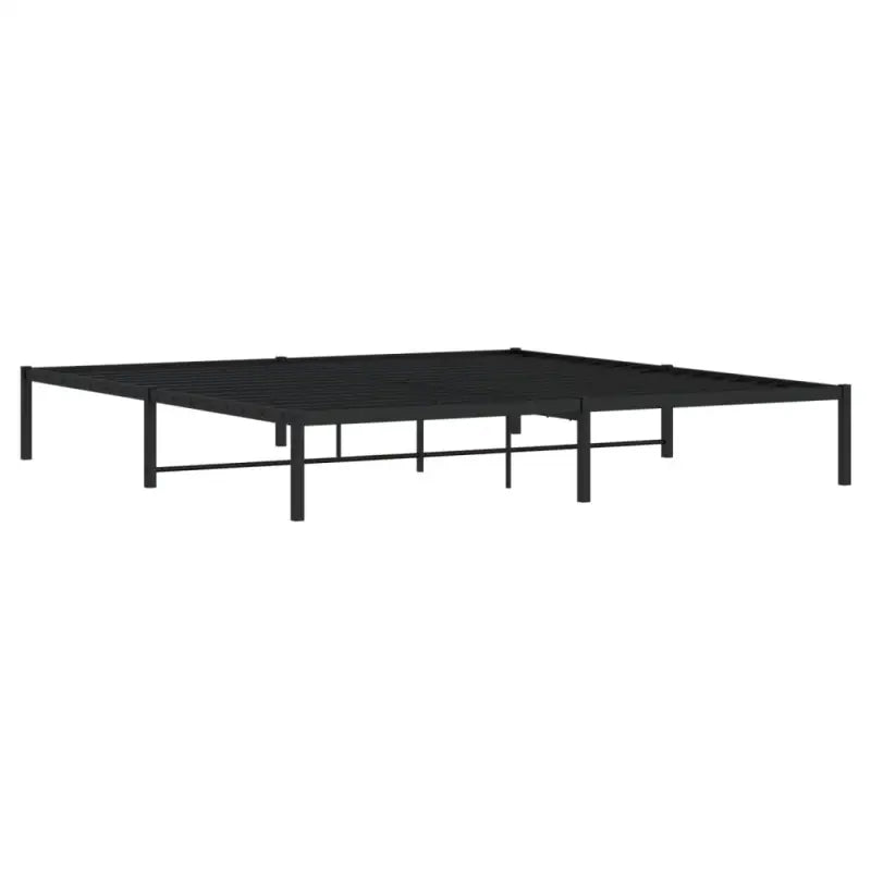 Robuust metalen bedframe met vierkante buizen en extra opbergruimte - Bedden & bedframes