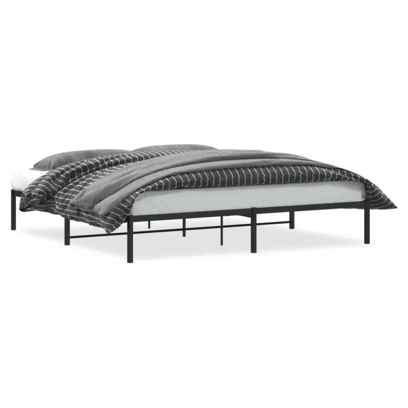 Robuust metalen bedframe met vierkante buizen en extra opbergruimte - Bedden & bedframes