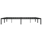 Robuust metalen bedframe met vierkante buizen en extra opbergruimte - Bedden & bedframes