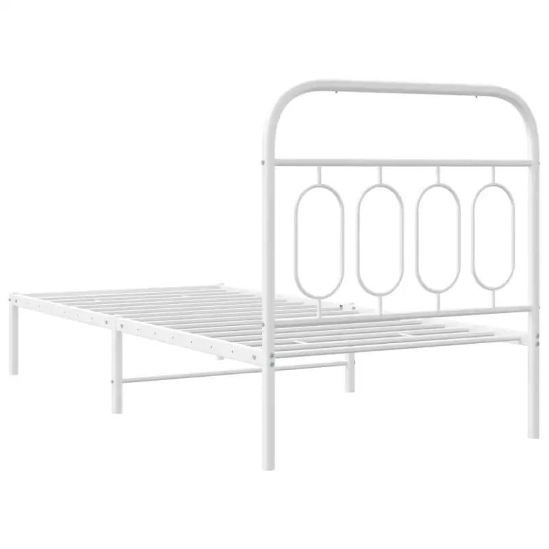 Robuust metalen latten bedframe met elegant design en extra opbergruimte - Bedden & bedframes