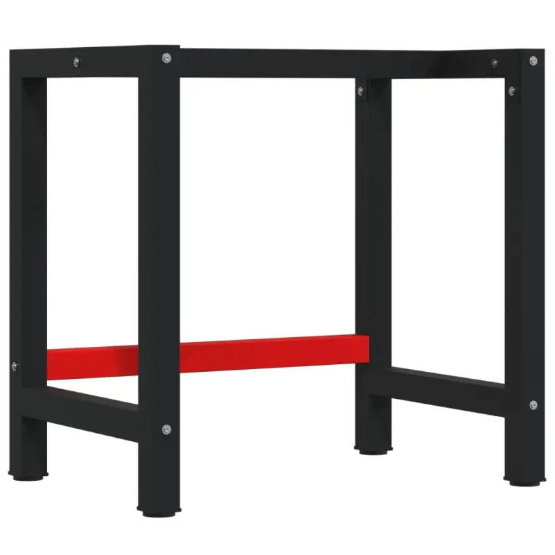 Robuuste Werkbank van massief acaciahout met groot werkgebied - Naturel / 100 x 60 x 83 cm / 1 - Werkbanken